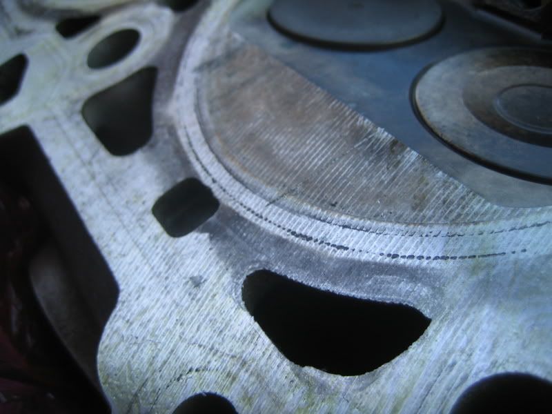 Scratch on cylinder head mating surface, big deal or no.. Rennlist